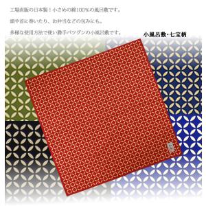 和柄　小風呂敷　七宝柄