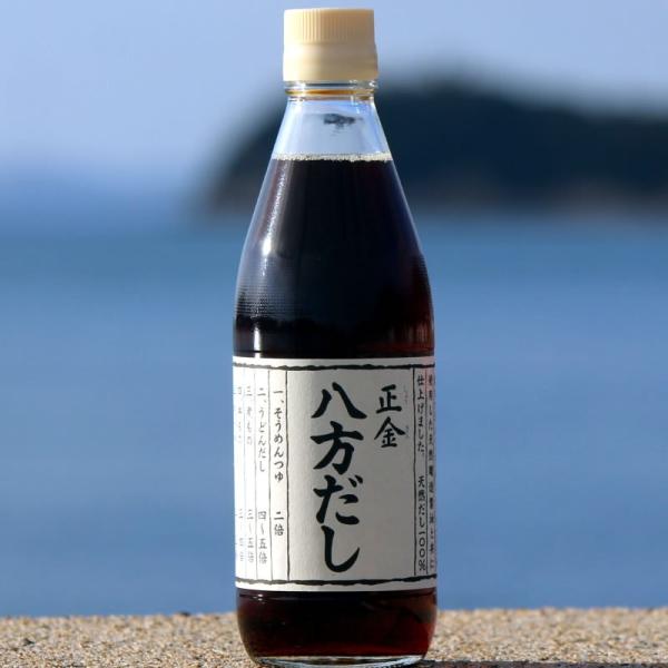 正金醤油 八方だし 360ml  正金醤油 だし醤油 八方 だし 小豆島 出汁 無添加 国産