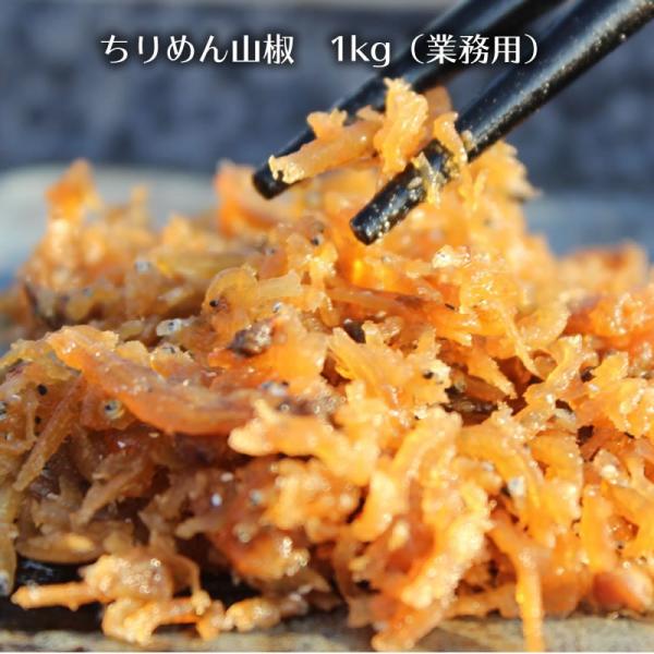 食いしん坊 ちりめん山椒 1kg（業務用） 宝食品 小豆島佃煮