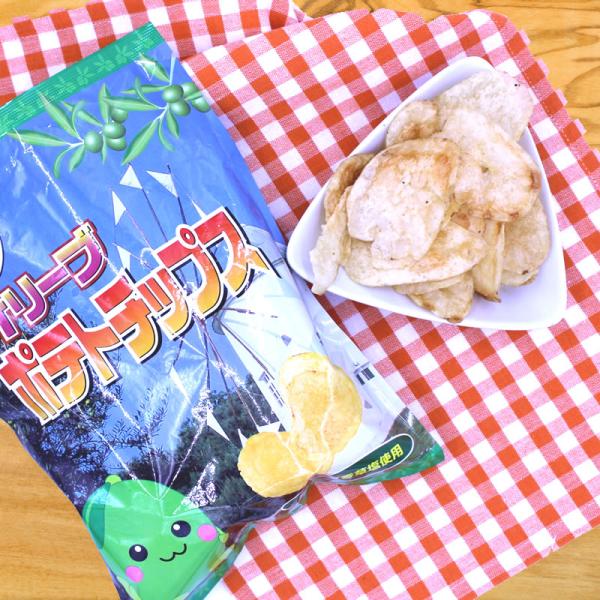 オリーブポテトチップス 120g   ご当地 限定 オリーブ香草塩 ケトルフライ方式 谷元商会
