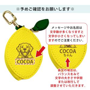 名入れ フルーツバッグチャーム 小銭入れ レデ...の詳細画像2