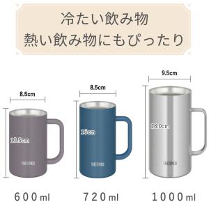 名入れ 無料 ジョッキ コップ サーモス タン...の詳細画像5