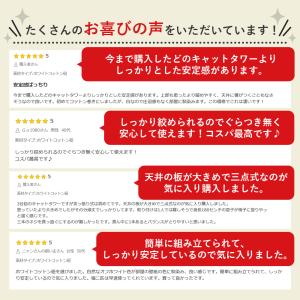 キャットタワー 突っ張り 猫タワー おしゃれ ...の詳細画像3