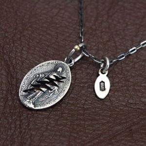 amp japan/アンプジャパン ブラス＆シルバー925／グレイトフルデッドマリアネックレス 11AD-892