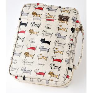 聖書カバー　カラフルねこ　小型用（A6）　