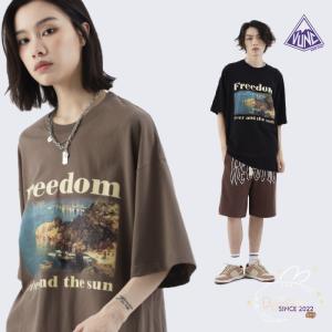 ロゴｔシャツ ロング チュニックロンT｜ols