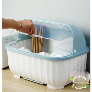 水切りかご 水切りカゴ フタ付き 水切りバスケ...の詳細画像4