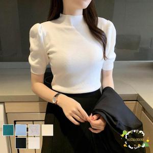 ＼2点10%OFF/ニット レディース パフス...の詳細画像2