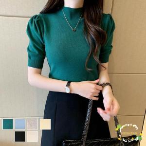 ＼2点10%OFF/ニット レディース パフス...の詳細画像4