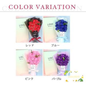 ソープフラワー 花束 造花 花 ボックス バラ...の詳細画像1