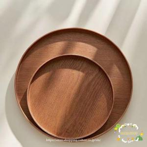 お盆 36cm トレー 半月膳 半月盆 木製 ...の詳細画像4
