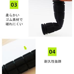 自転車 グリップ 自転車ハンドルグリップ クロ...の詳細画像2