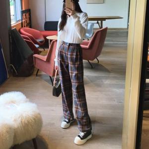 チェック柄パンツ ボトムス チノパンツ レディースパンツ レディースファッション パンツスタイル レディース ファッション 秋服 冬服 おでかけ デート カジュ N2q4 Olulu 通販 Yahoo ショッピング