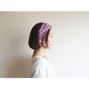 リネン100% ヘアバンド 日本製 ナチュラル...の詳細画像4