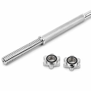 Wバーベルシャフト 120cm 約5.5kg 筋トレ用 EZバー トレーニング