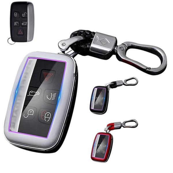 キーケース ランドローバー専用 スマートキーホルダー キーカ  高品質ABS素材 ディフェンダーDE...