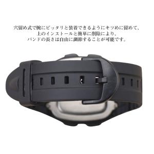 交換用腕時計ベルトバンド シリコン時計バンド ...の詳細画像4
