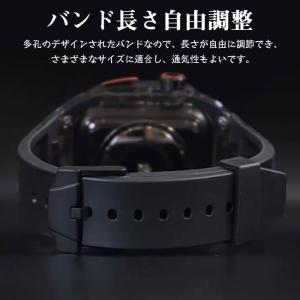 アップルウォッチ 対応 バンド ケース 一体型...の詳細画像4