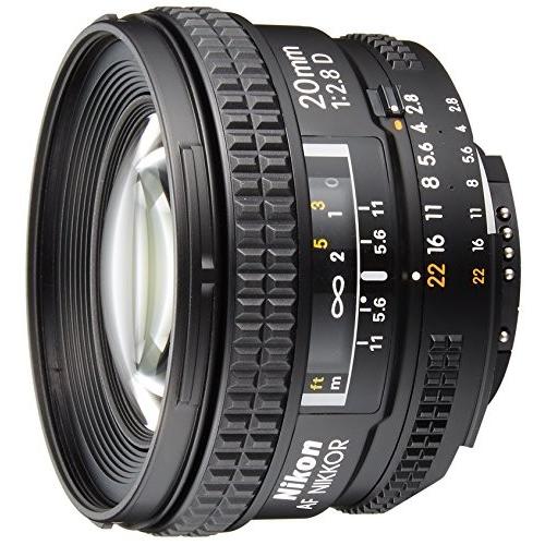 Nikon 単焦点レンズ Ai AF Nikkor 20mm f/2.8D フルサイズ対応