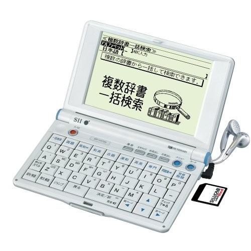 SEIKO IC DICTIONARY SR-V4700 (28コンテンツ 学習モデル 音声対応 シ...