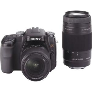 ソニー SONY デジタル一眼レフカメラWズームレンズキット α200