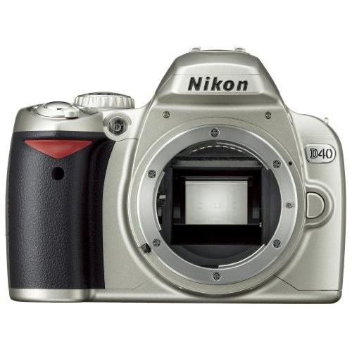 Nikon デジタル一眼レフカメラ D40 シルバー ボディ本体 D40S