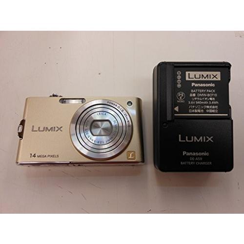 パナソニック デジタルカメラ ルミックス リュクスゴールド DMC-FX66-N