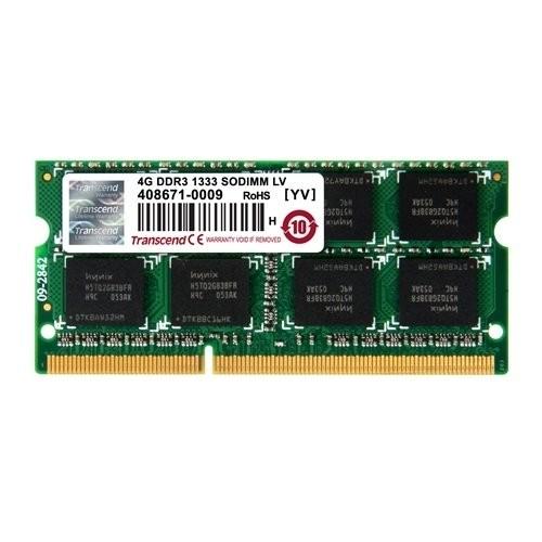 Transcend ノートPC用メモリ PC3-10600 DDR3L 1333 4GB 1.35V...