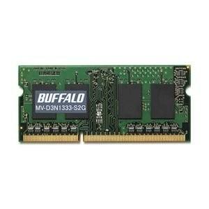 バッファロー PC3-10600 204Pin DDR3 SDRAM S.O.DIMM 2GB