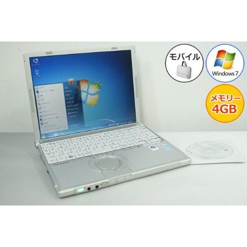 中古パソコン  ノートパソコン Panasonic レッツノート CF-T8 Core2Duo-