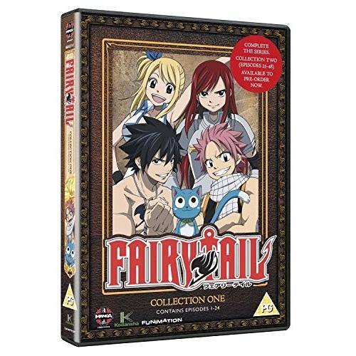 FAIRY TAIL コンプリート DVD-BOX1 （1-24話, 562分） フェアリーテイル ...