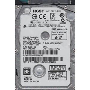 HGST Travelstar Z5K500 250GB （HTS545025A7E380） Travelstar（HGST