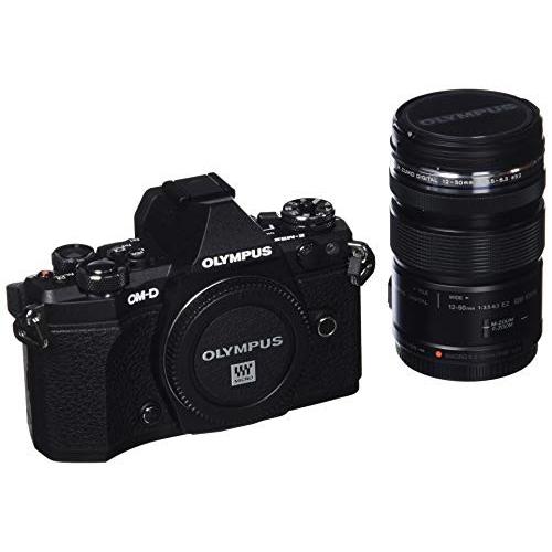 OLYMPUS ミラーレス一眼 OM-D E-M5 MarkII 12-50mm EZレンズキットブ...