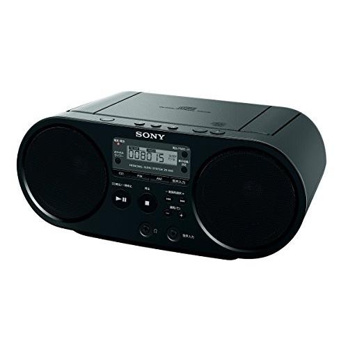 ソニー SONY CDラジオ ZS-S40 : FM/AM/ワイドFM対応 ブラック ZS-S40 ...