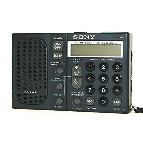 SONY ソニー　ICF-SW1S　FMステレオ/LW/MW/SW PLLシンセサイザーレシーバー