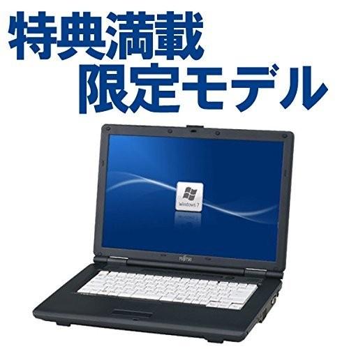 Office2010搭載 (word,excel,outlook,)ノートパソコン 富士通製 FMV...