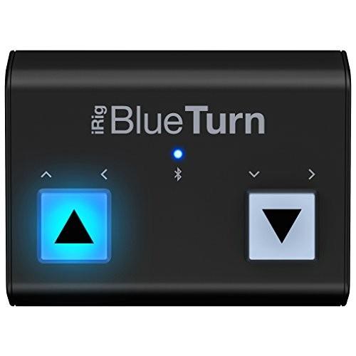 IK Multimedia iRig BlueTurn Bluetoothフットペダル (IKマルチ...