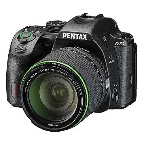 PENTAX K-70 DA18-135mmWRレンズキット ブラック K-7 デジタル一眼レフ  