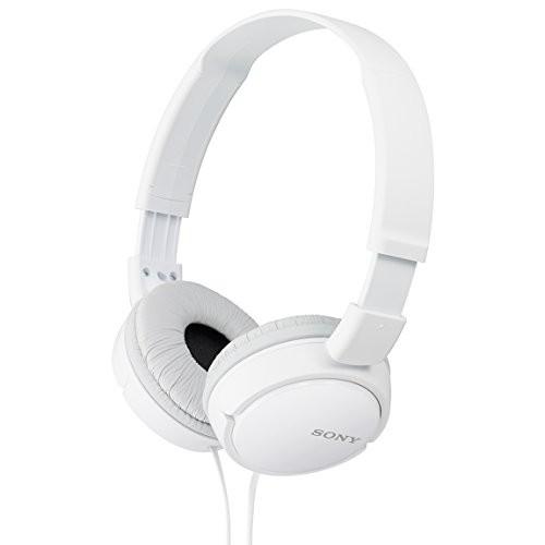 ソニー SONY ヘッドホン MDR-ZX110 : 密閉型 折りたたみ式 ホワイト MDR-ZX