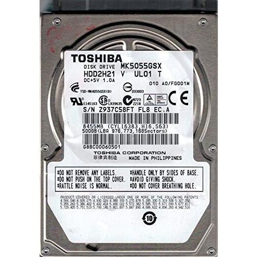 Toshiba MK5055GSX HDD2H21 V UL01 T Philippines 500...