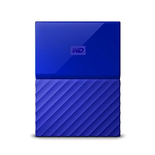 WD HDD ポータブル ハードディスク 2TB USB3.0 ブルー 暗号化 パスワード保
