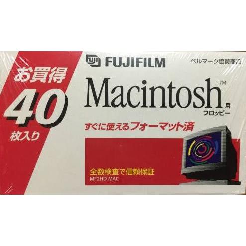 FUJIFILM MF2HDMC CW40 マッキントッシュ用 40枚入り