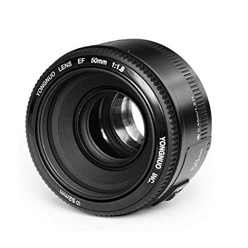 YONGNUO YN50mm F1.8 単焦点レンズ キャノン EFマウント フルサイズ対応 標