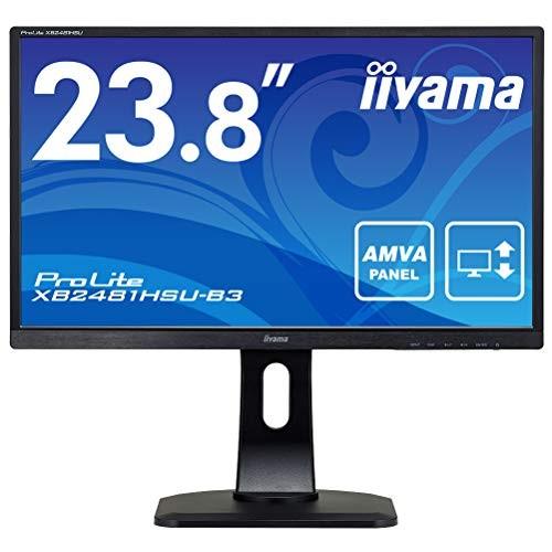 iiyama モニター ディスプレイ XB2481HSU-B3 (23.8インチ/フルHD/AMVA...