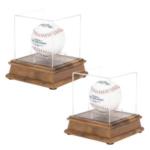 サインボールケース 野球ボールケース 2個セット アクリル製 UVカット