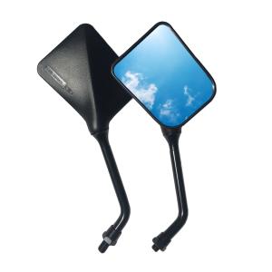 ナポレオンクロス2タイプ バックミラー M8 M10対応 左右 ブラック