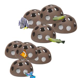 アルファテック XL-CH484 木/顔（中）流木 水槽 ケージ 飼育