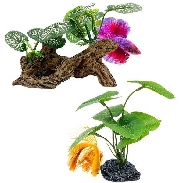 人工水草 ベタ アクアリウム 水槽 水草 人工 流木 レイアウト 熱帯魚 金魚 魚 隠れ家 セット