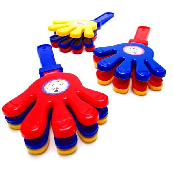 はくしゅハンドスティック 25個セット　縁日 お祭り 夏祭り おもちゃ くじ くじ引き ランチ景品 ...