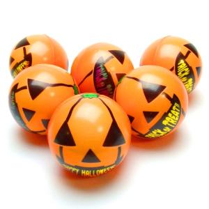 ハロウィンやわらかパンプキンボール 24個セット　ハロウィン 子供 かぼちゃ カボチャ おもちゃ 子供会 幼稚園 保育園 子供会 玩具 イベント
